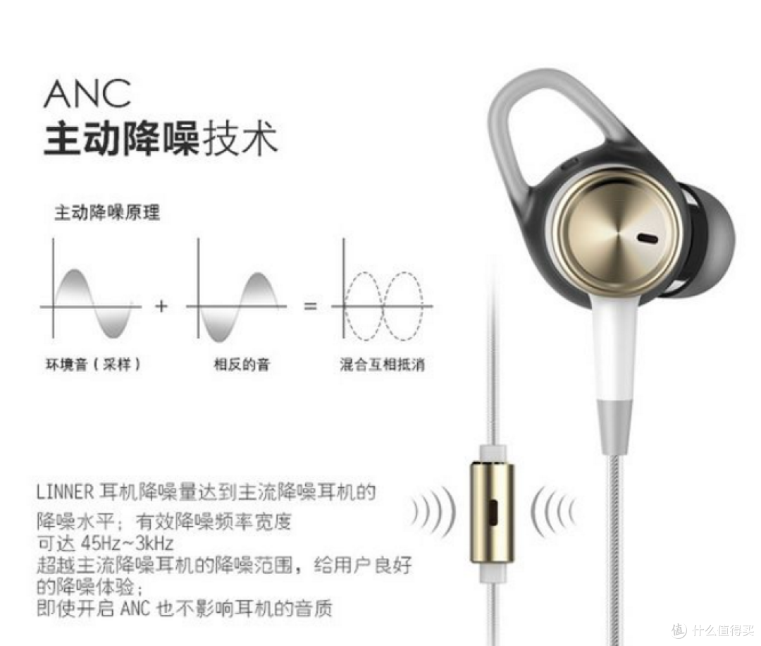 科技的安静声——众测linner 聆耳 主动降噪 耳机