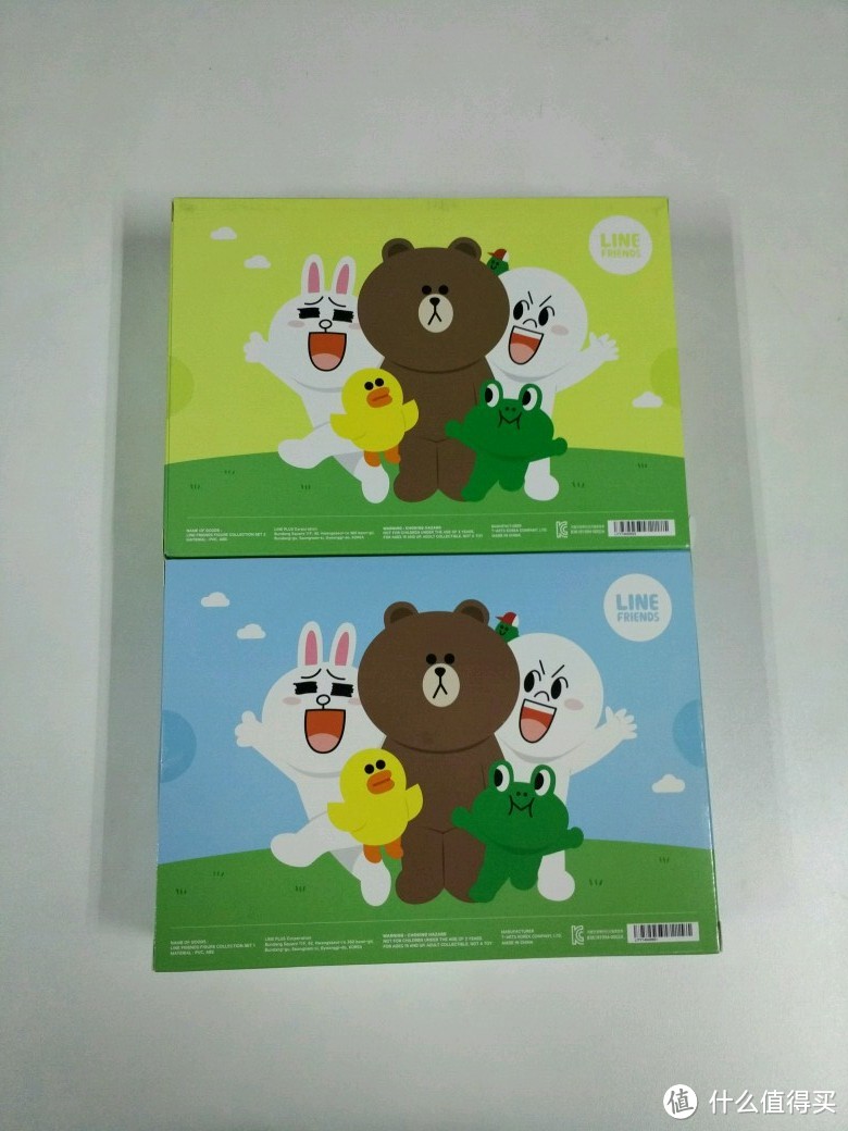 好玩——LINE FRIENDS 家族手办呆萌套餐