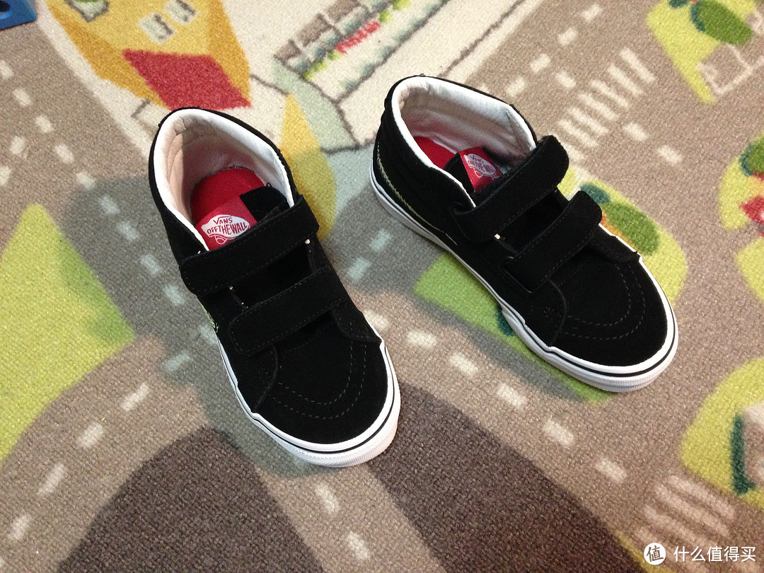 特别版Vans SK-8 MID 中童魔术贴运动鞋（附尺码建议）