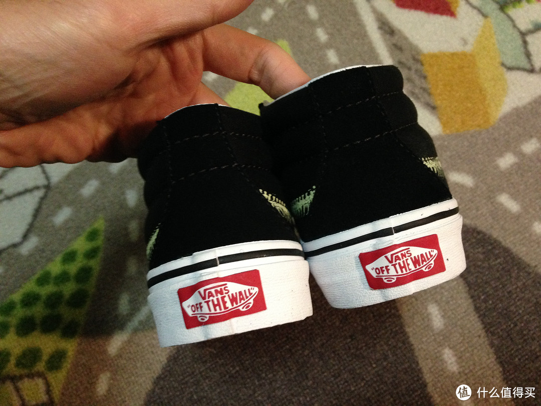 特别版Vans SK-8 MID 中童魔术贴运动鞋（附尺码建议）