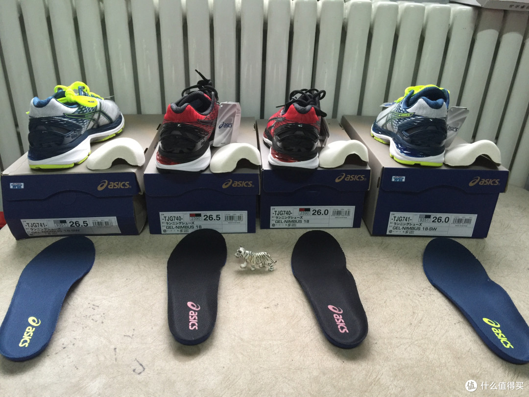 重开:关于日版ASICS 亚瑟士 nimbus18 标准宽度与SW宽度的比较