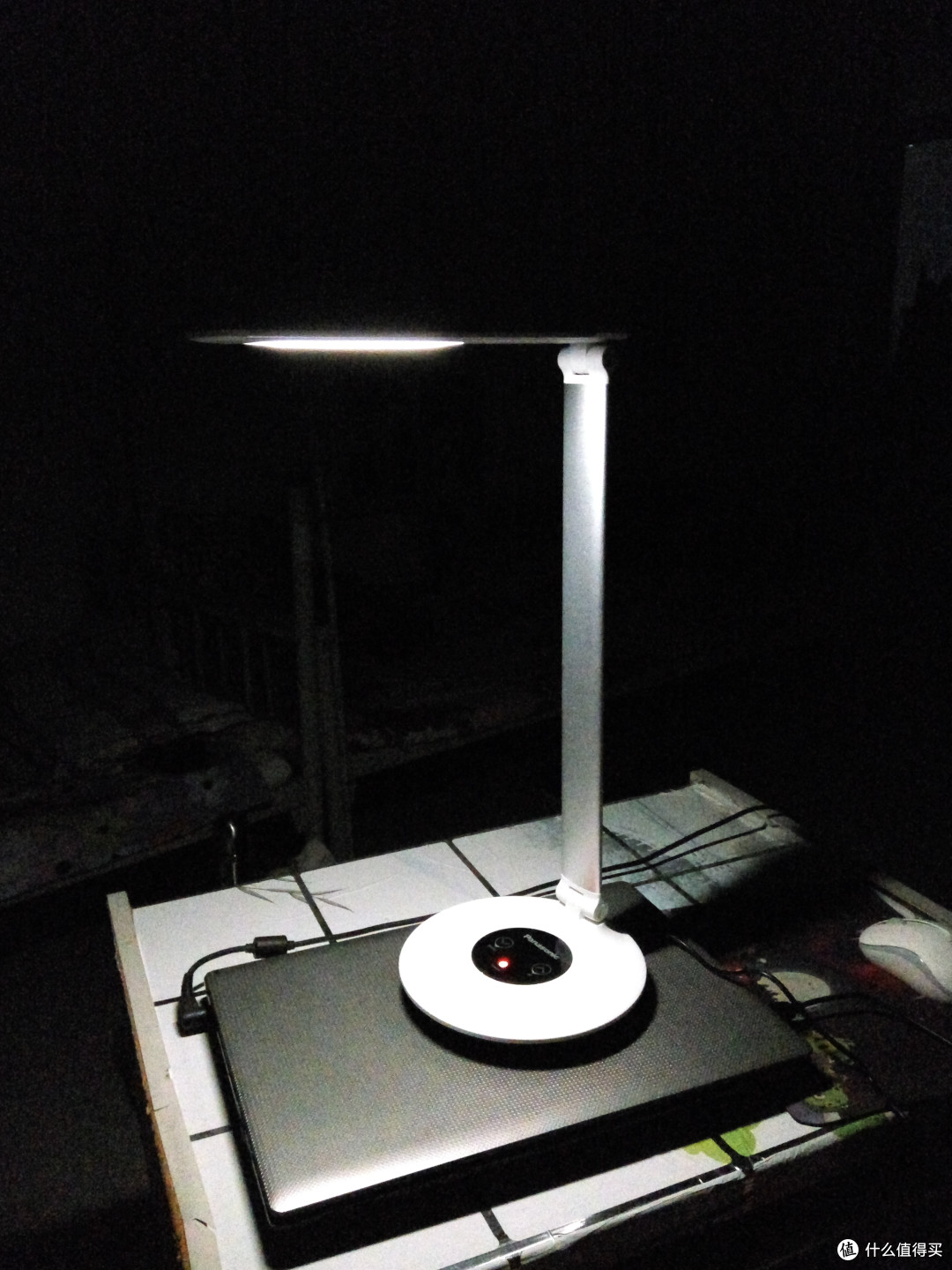 Panasonic 松下 HH-LT0612 六段无极调光台灯开箱体验
