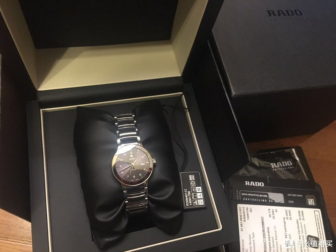 配硬朗的我：RADO 雷达 Centrix 晶萃系列 机械女表