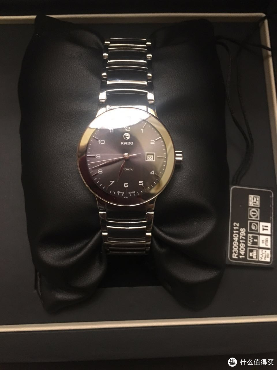 配硬朗的我：RADO 雷达 Centrix 晶萃系列 机械女表