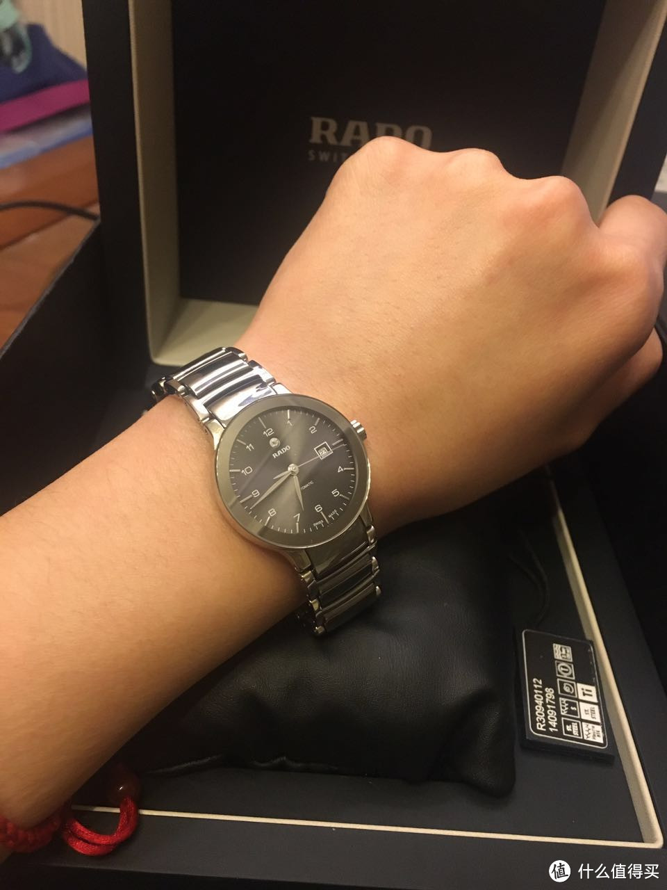 配硬朗的我：RADO 雷达 Centrix 晶萃系列 机械女表