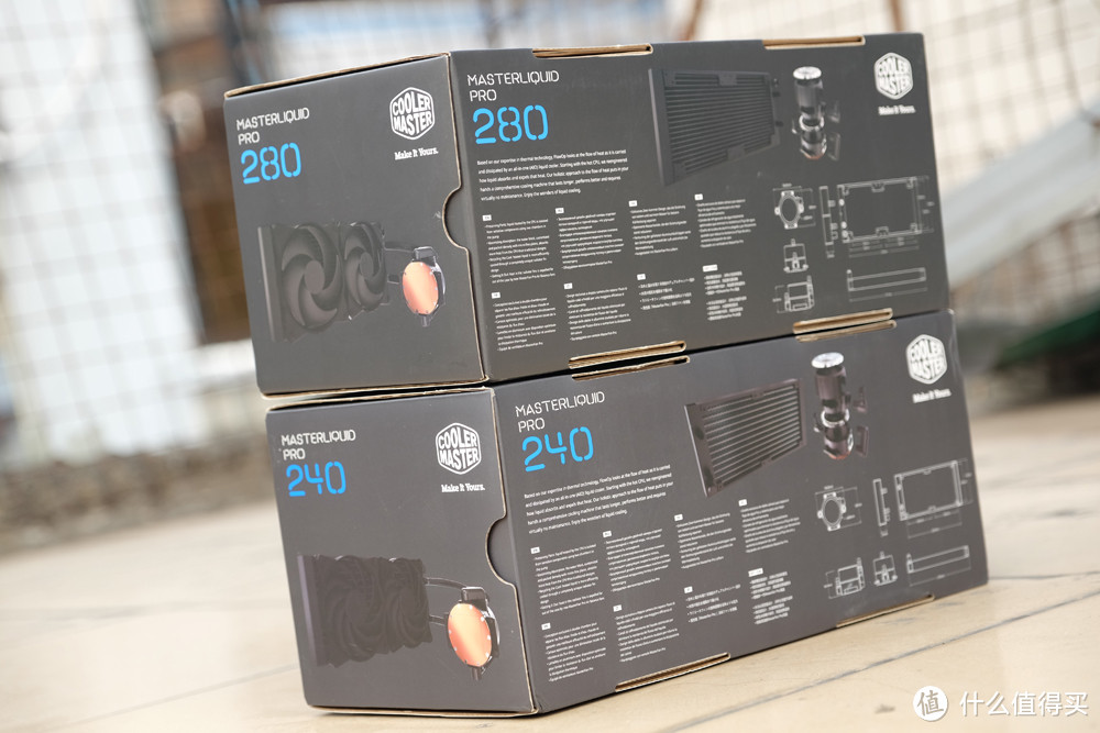 #本站首晒#尝鲜托友购物，Cooler Master 酷冷至尊 MasterLiquid PRO 280 水冷开箱