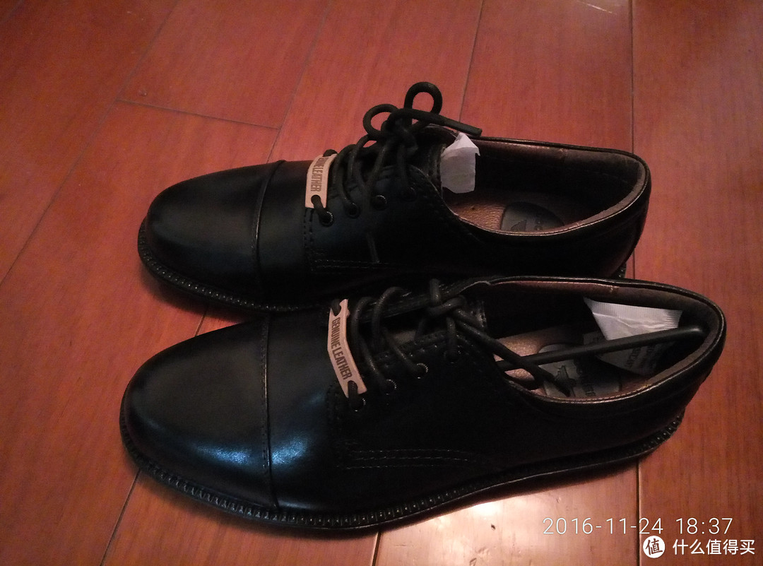 我的鞋子黑五到手：DOCKERS Gordon Cap-Toe Oxford 男式皮鞋