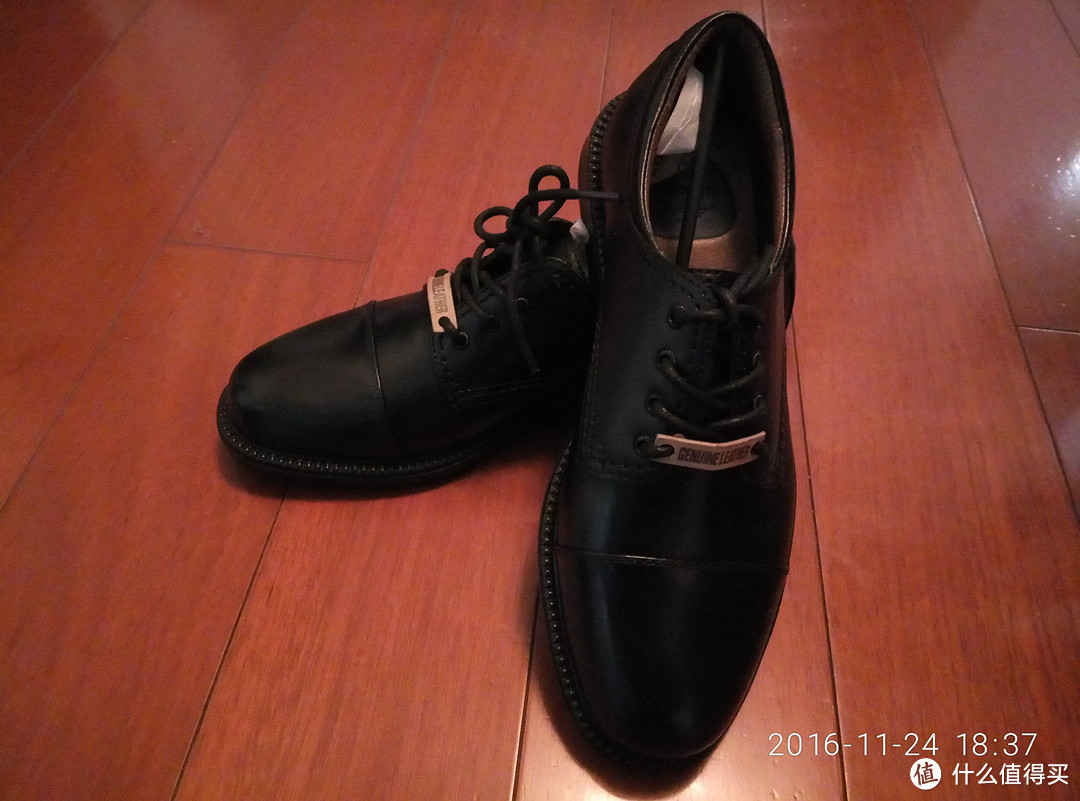 我的鞋子黑五到手：DOCKERS Gordon Cap-Toe Oxford 男式皮鞋