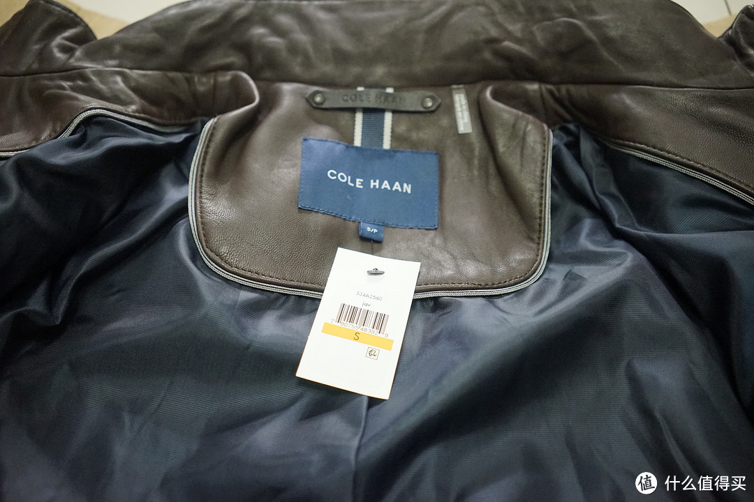 人生必须有一件皮衣，COLE HAAN Smooth Leather Moto Jacket 男款羊羔皮夹克 开箱以及真人秀