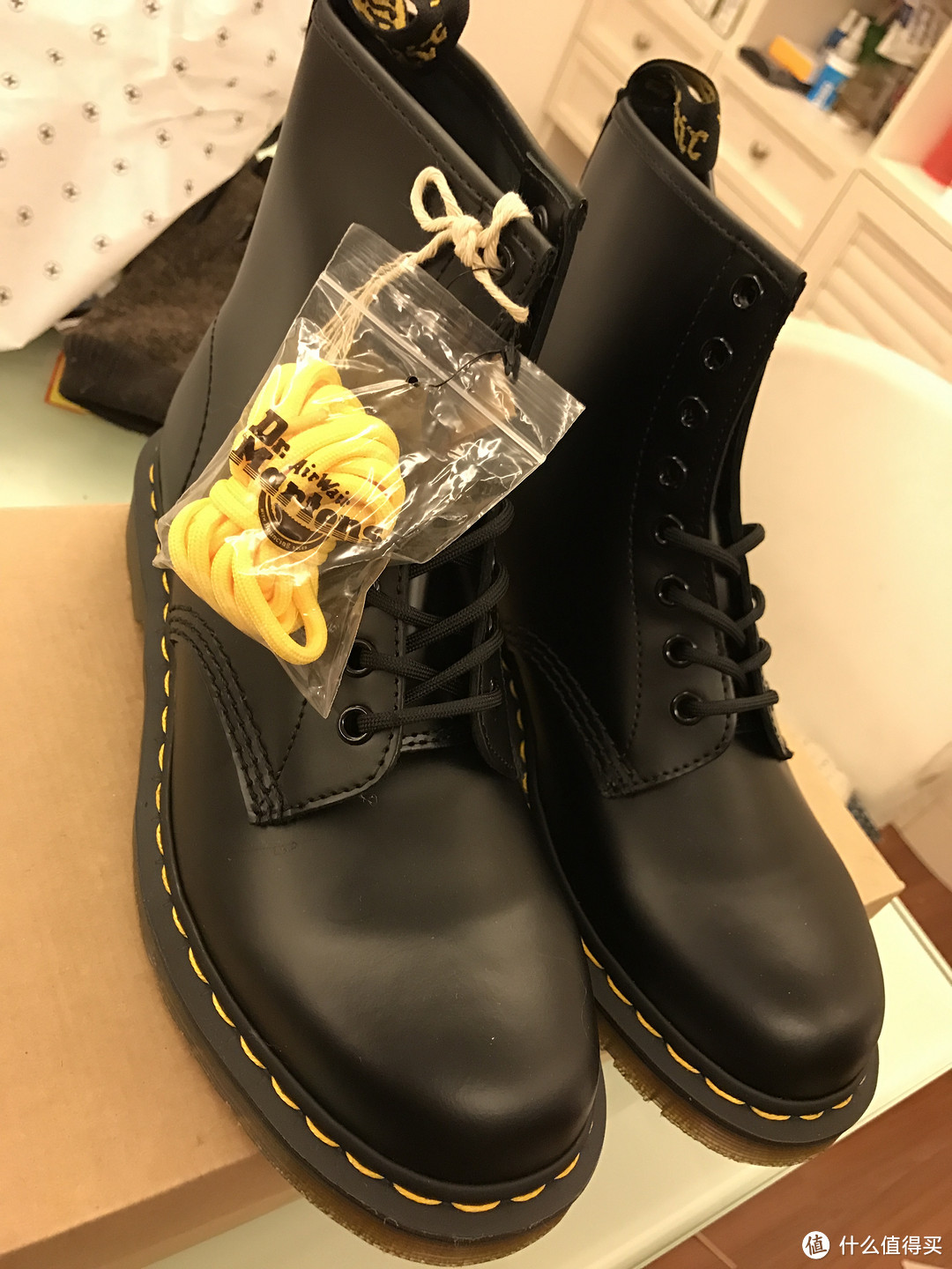 双11英亚直邮 Dr. Martens 1460 男款马丁靴 外加巫师3晒单