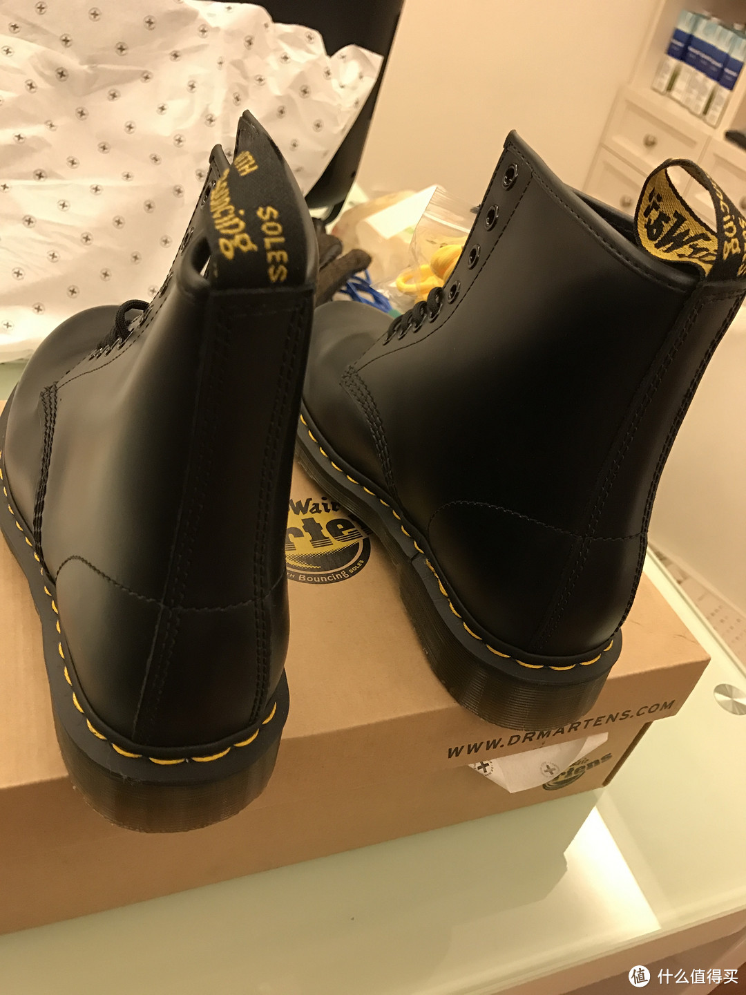 双11英亚直邮 Dr. Martens 1460 男款马丁靴 外加巫师3晒单