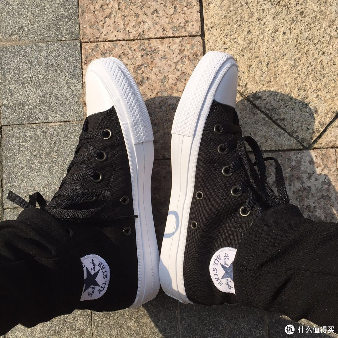 #原创新人#百搭经典系列CONVERSE 匡威Chuck Taylor All Star II 帆布鞋 晒单