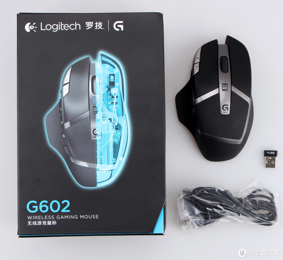 决胜办(yóu)公(xì)之间の初体验 — Logitech 罗技 G602 无线游戏鼠标 开箱