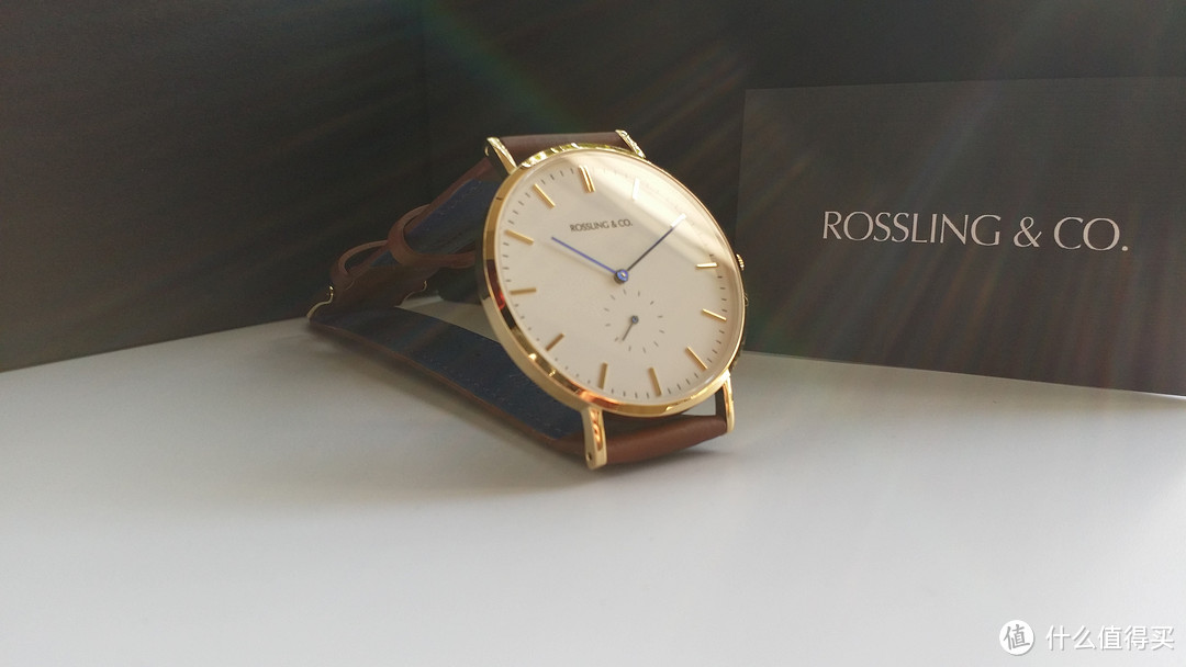 中毒乱投医之小蓝针：Rossling & Co.  Classic 40mm - Westhill 石英男女适用手表