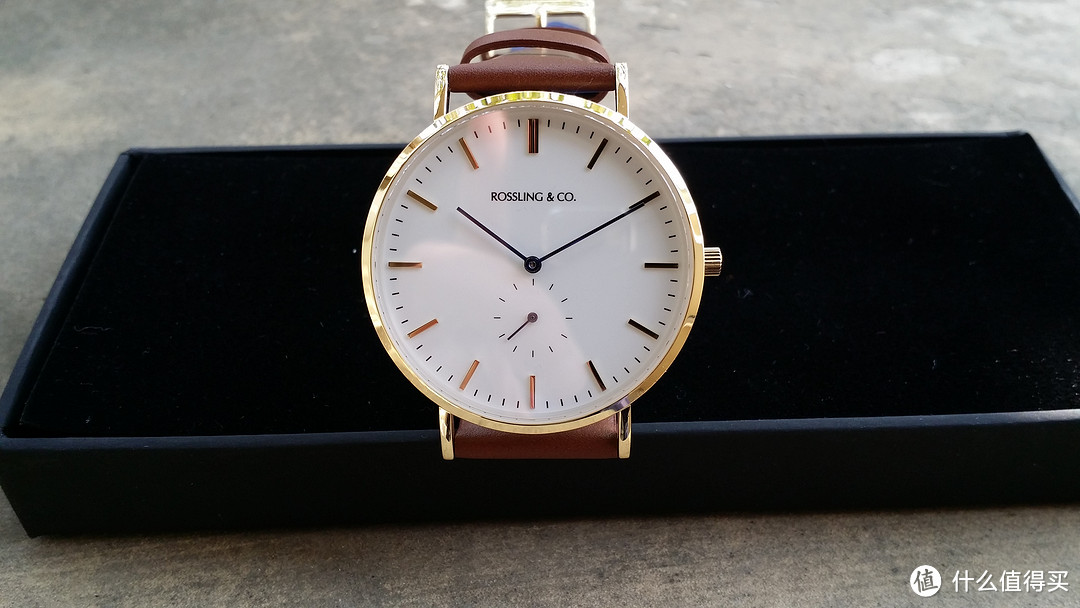 中毒乱投医之小蓝针：Rossling & Co.  Classic 40mm - Westhill 石英男女适用手表