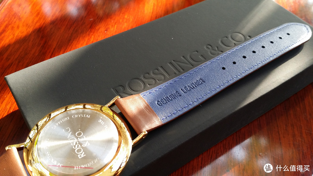 中毒乱投医之小蓝针：Rossling & Co.  Classic 40mm - Westhill 石英男女适用手表