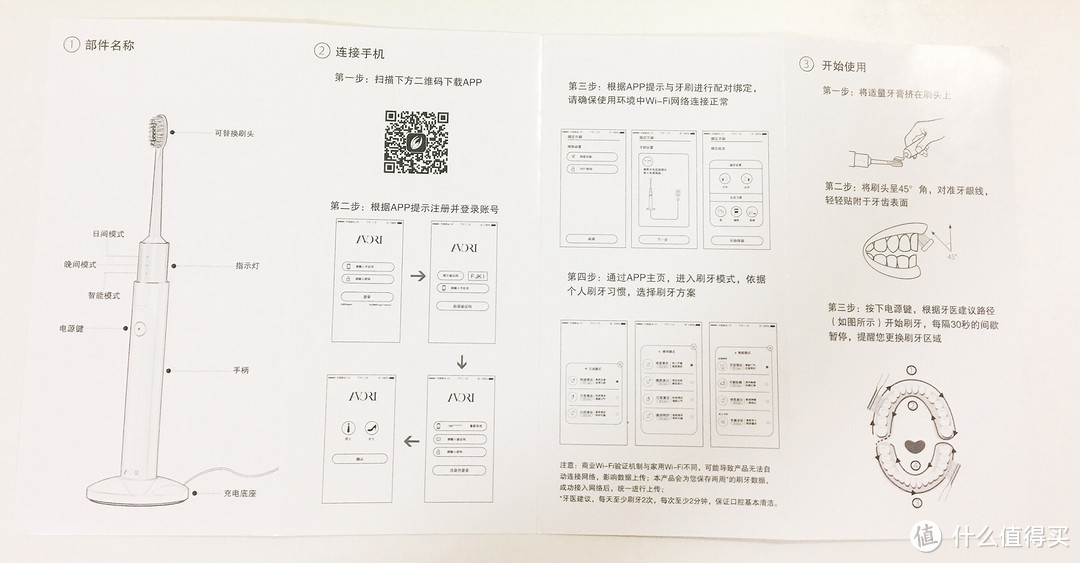 一款用wifi来管理你小白牙的牙刷——清华希澈 AVORI ONE 智能声波 电动牙刷