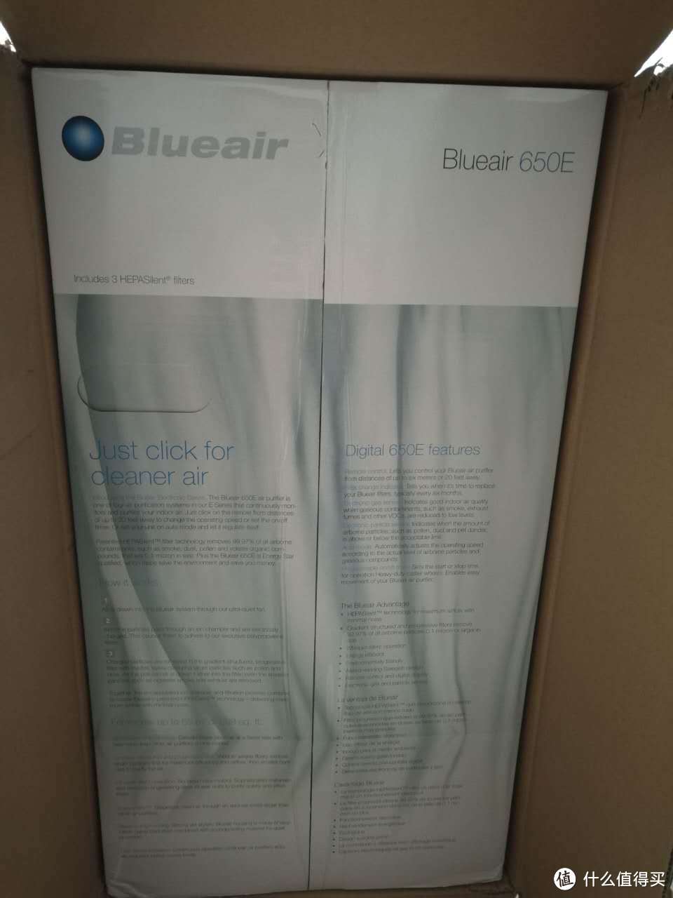 #原创新人#日淘首单：Blueair 布鲁雅尔 650EK110PAW 空气净化器