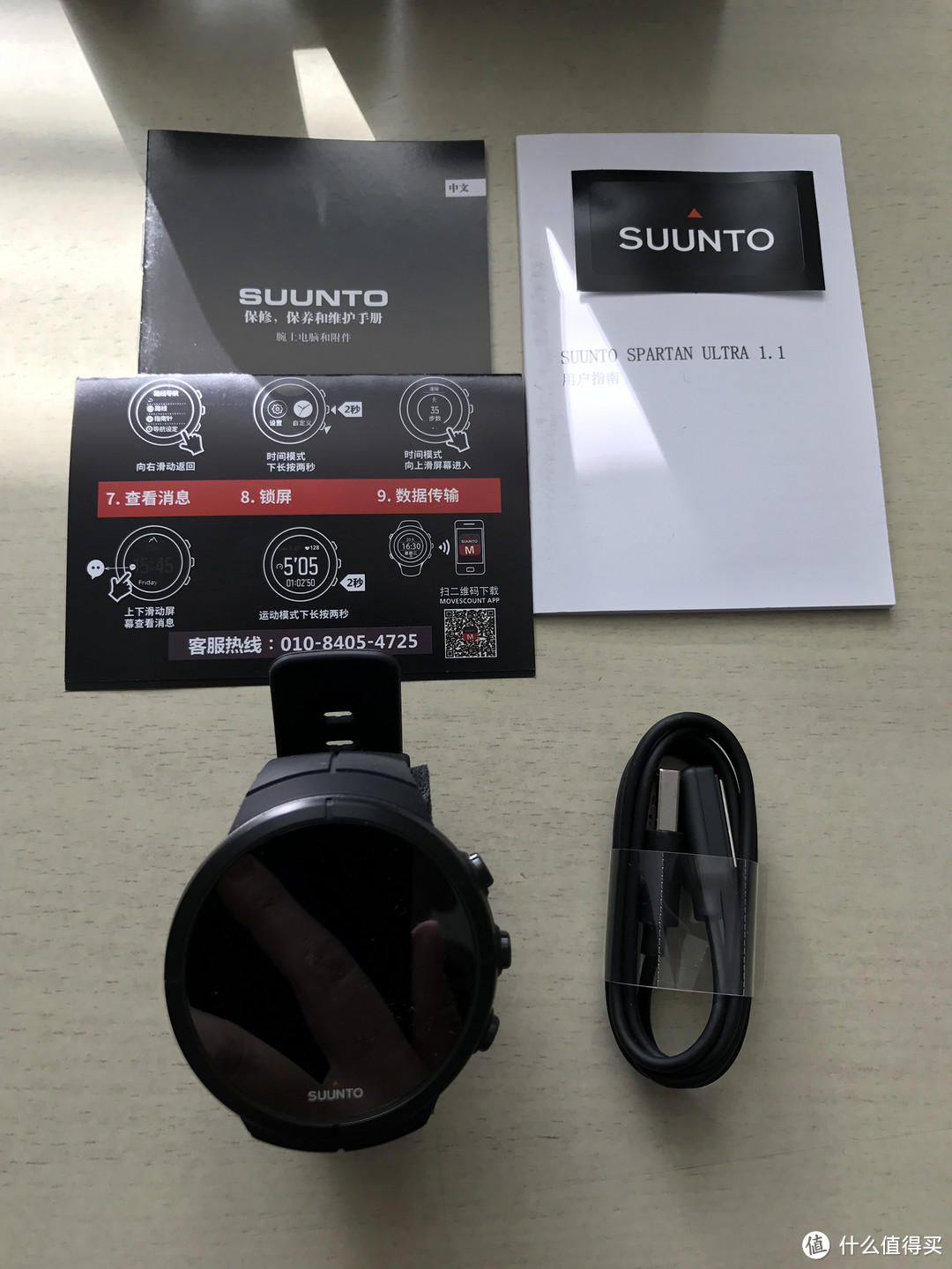 #本站首晒#SUUNTO 颂拓spartan ultra  斯巴达极限 全黑钛合金开箱