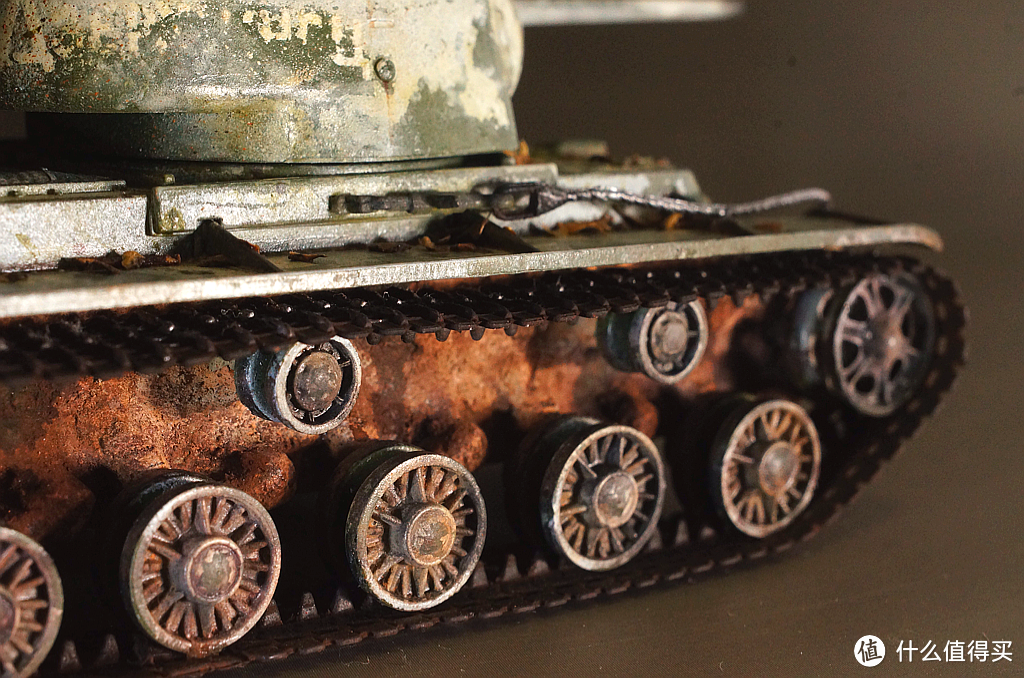 小比例也有好玩：Trumpeter 小号手 1/72 苏联KV1重型坦克模型