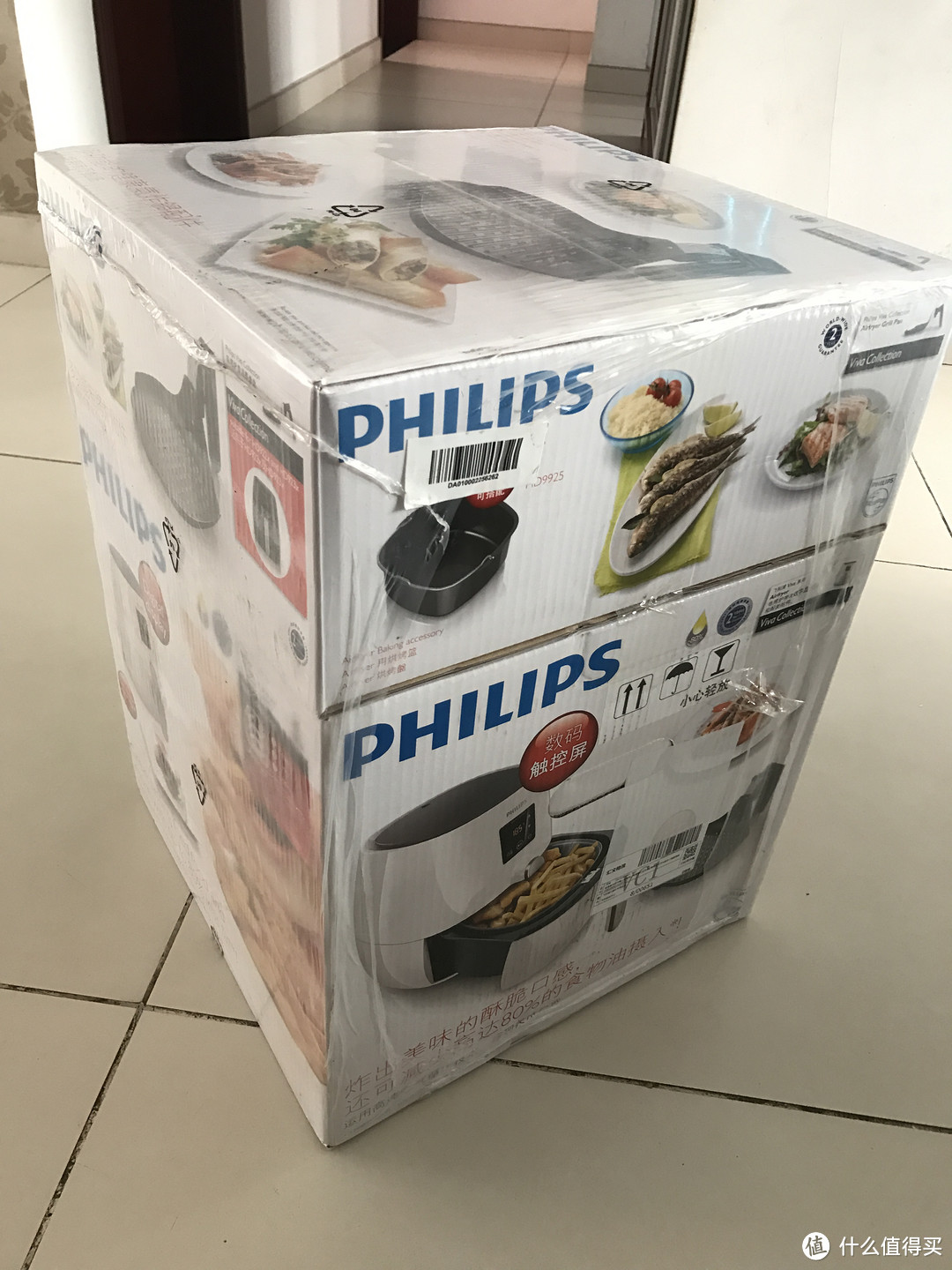 炸鸡翅炸薯条的好帮手—Philips 飞利浦 HD9232 空气炸锅 开箱