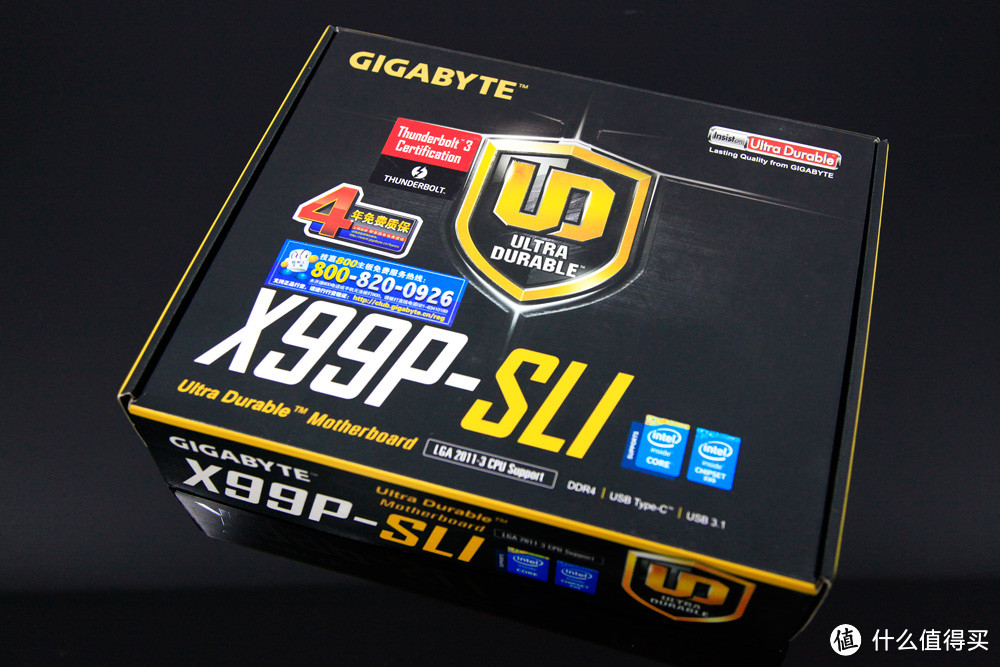 入门X99一样能玩：GIGABYTE 技嘉 X99P-SLI 主板 到手