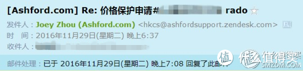 热呵呵的Ashford极速保价实录