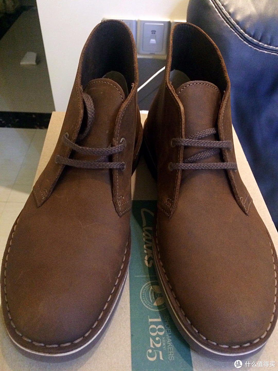 Clarks Bushacre 2 沙漠靴蜜蜡色 开箱