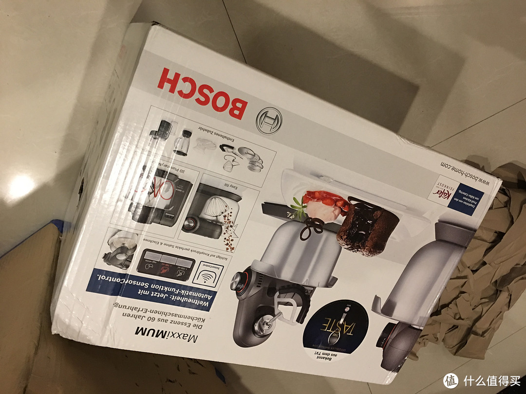 BOSCH 博世 大师系列 MUMX50G 厨师机 开箱