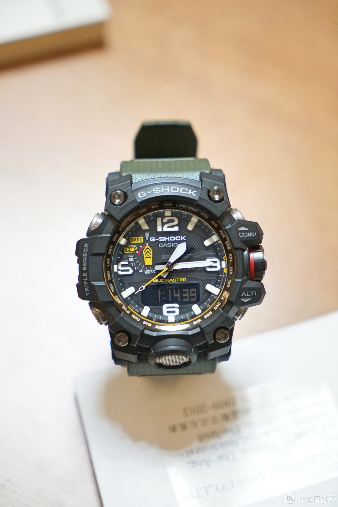 陆之悍者，泥王驾到 —  CASIO 卡西欧 G-SHOCK 男表 开箱