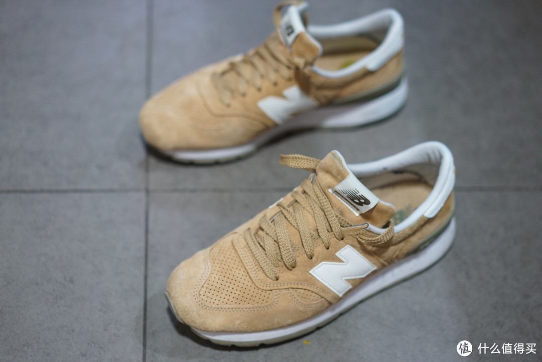 少见配色：美产New Balance 990CERI 沙漠复古跑 初体验