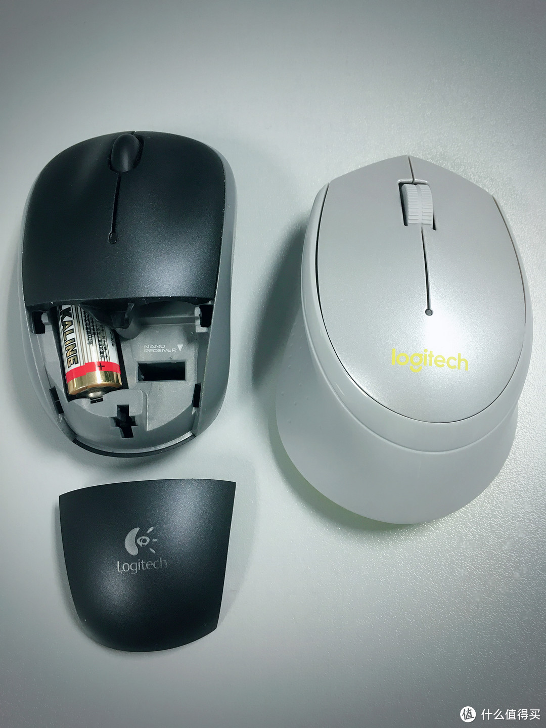 Logitech 罗技 静音M330 鼠标 简单对比评测