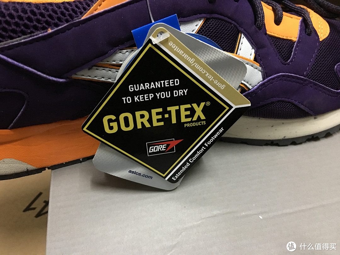 Asics 亚瑟士 Gel-Lyte V gtx 湖人配色 开箱&附尺码建议