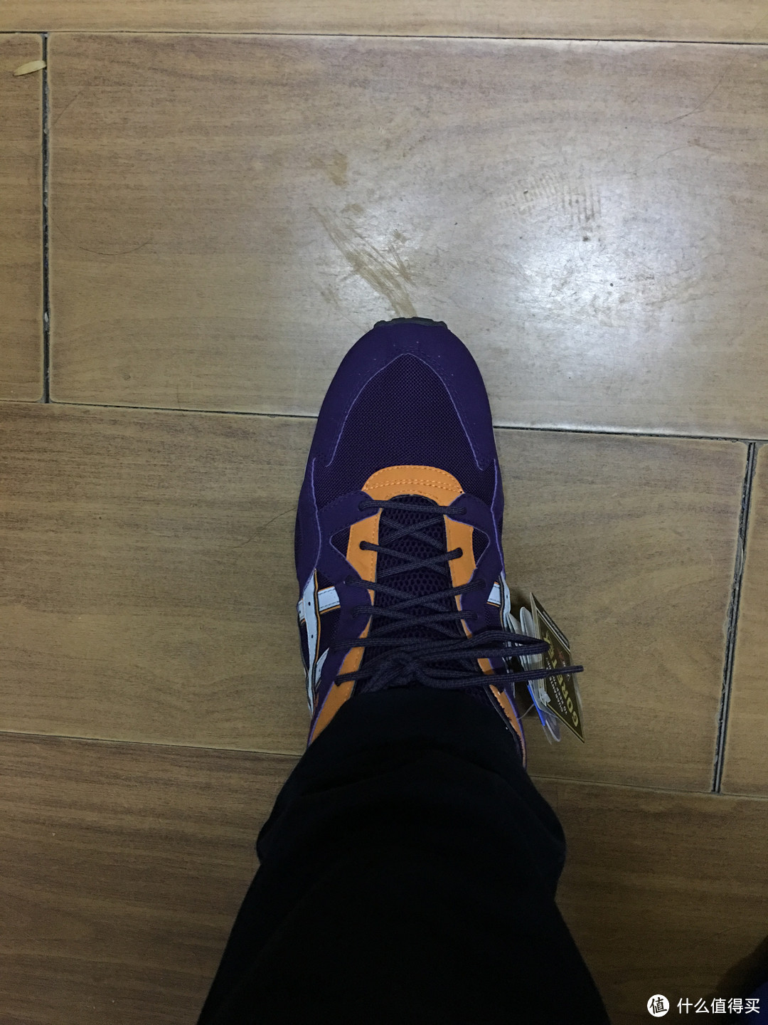 Asics 亚瑟士 Gel-Lyte V gtx 湖人配色 开箱&附尺码建议