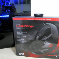 金士顿 HyperX Cloud Stinger 耳机开箱介绍(包装|驱动单体|配件|耳罩)