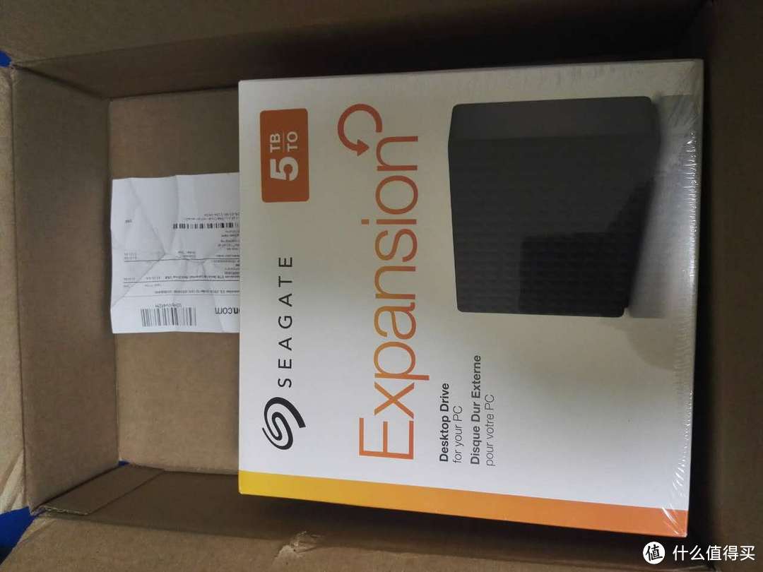 SEAGATE 希捷 Expansion 新睿翼 桌面式硬盘 5TB 晒单