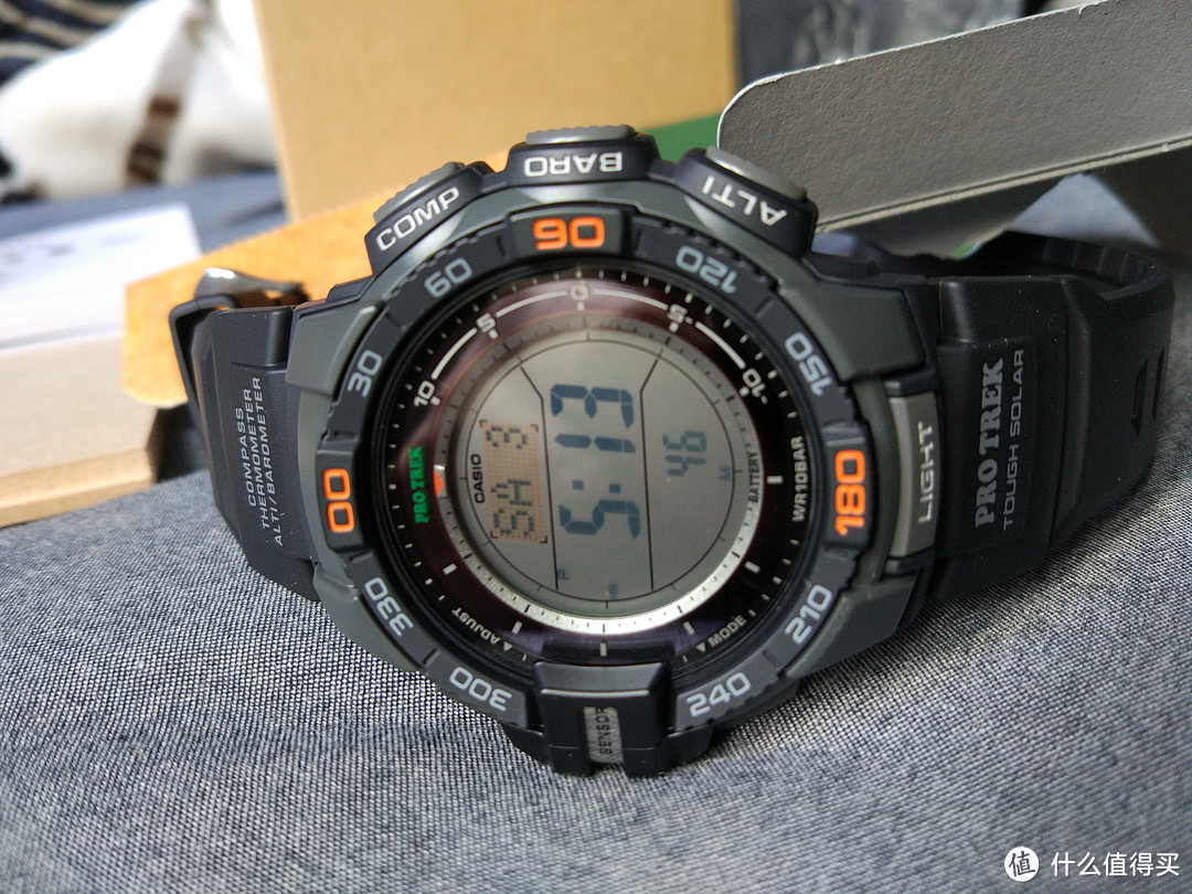 够用就好：CASIO 卡西欧 Men's PRG-270 Pro Trek 男款登山表