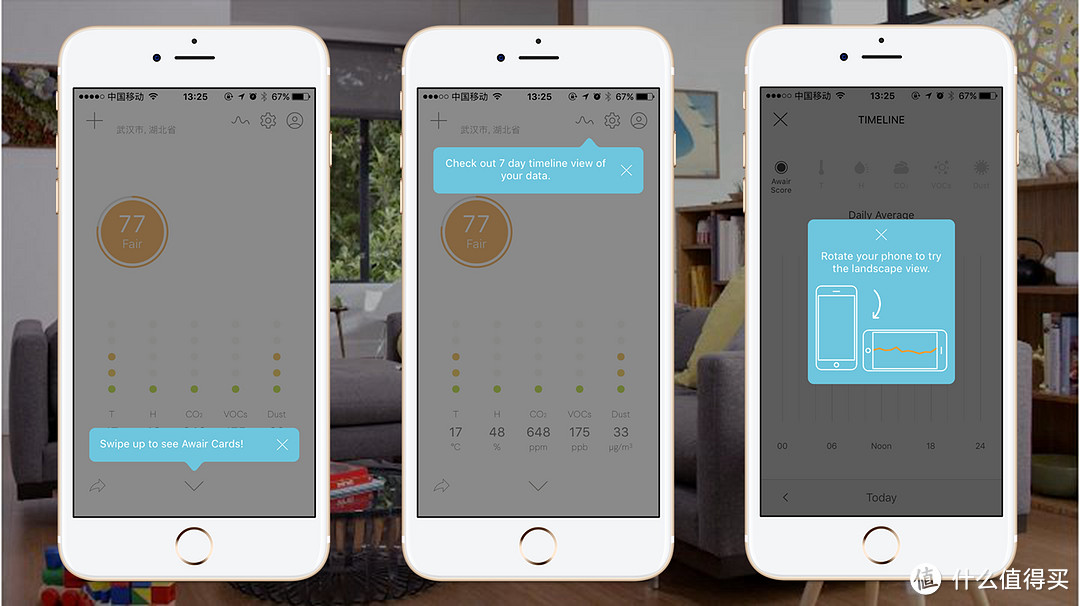 #本站首晒#健康生活，空气开启：Awair 智能空气监测器的贴心呵护