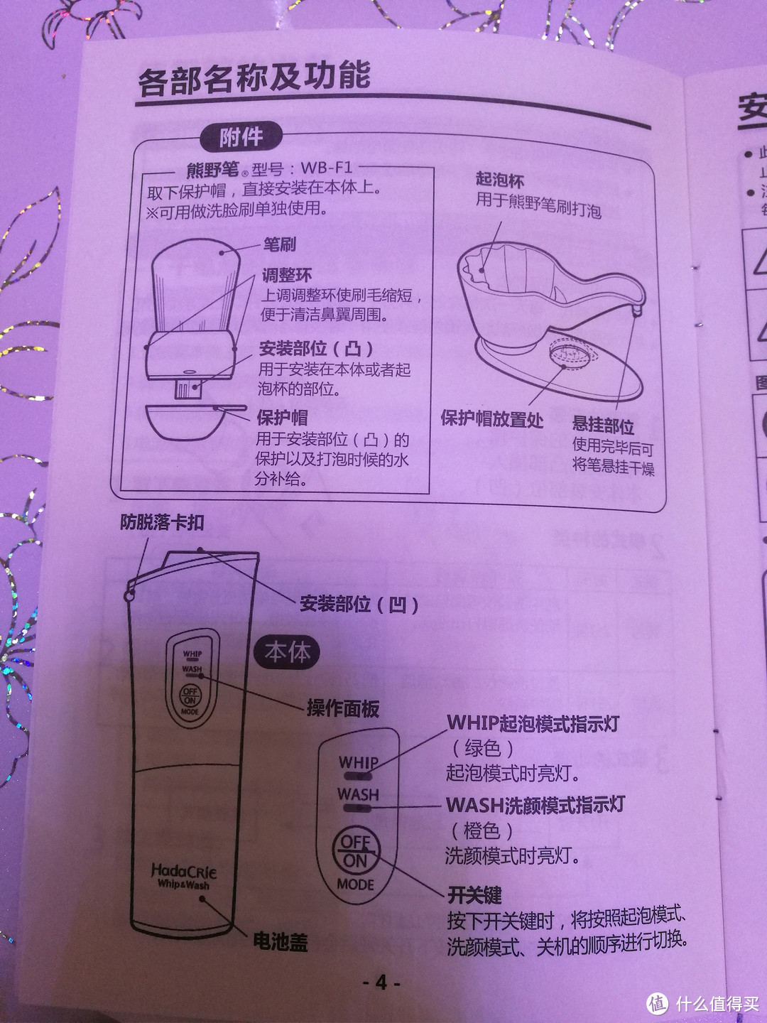 强强联合： 日立熊野笔洗脸刷 WB-K801 使用分享（含中文说明书）