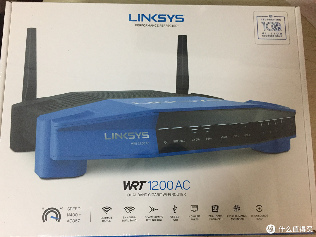 #原创新人#中亚海外购首单 Linksys WRT1200AC 无线路由器 简单开箱使用