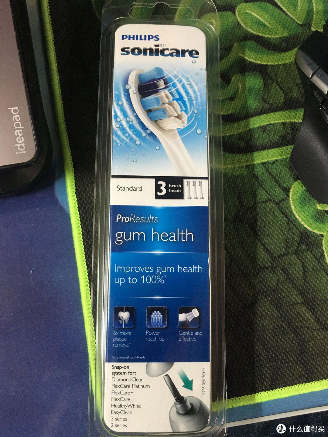 美亚购买PHILIPS 飞利浦 Sonicare HX9033/64系列 替换刷头以及与国内刷头的比较