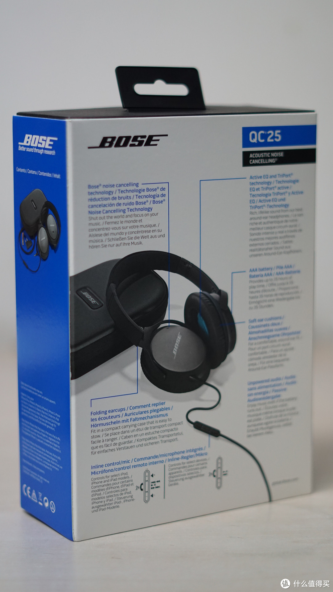 拒绝低频噪音 - Bose QC25开箱及降噪效果测试