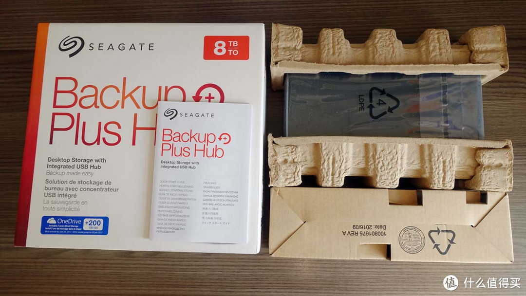 #本站首晒# Seagate 希捷 Backup Plus Hub 8TB 桌面硬盘