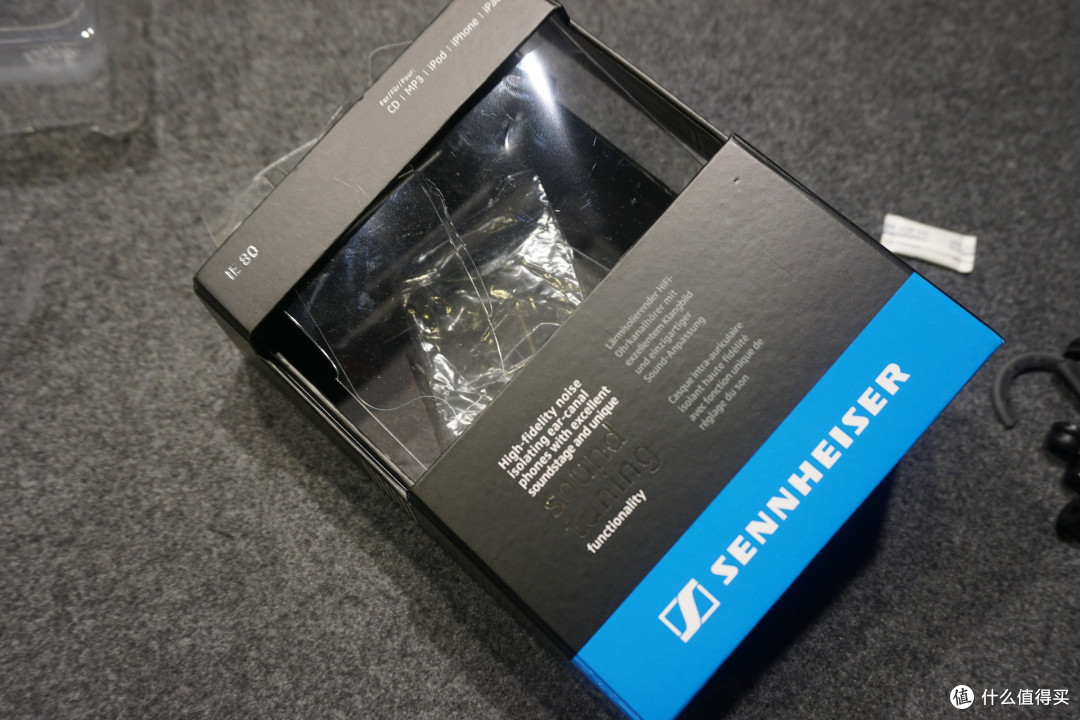 Sennheiser 森海塞尔 IE80 耳机 开箱晒单