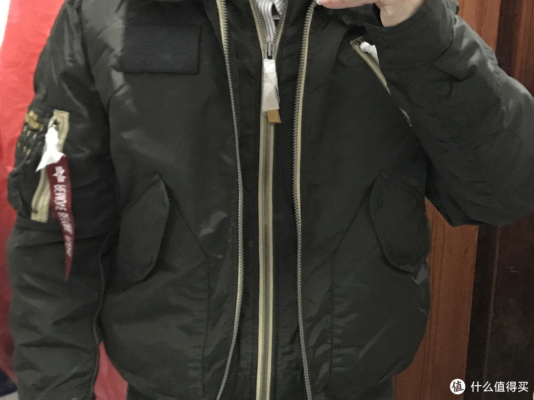 ALPHA INDUSTRIES B-15 Air Frame Flight Jacket 男士飞行员夹克