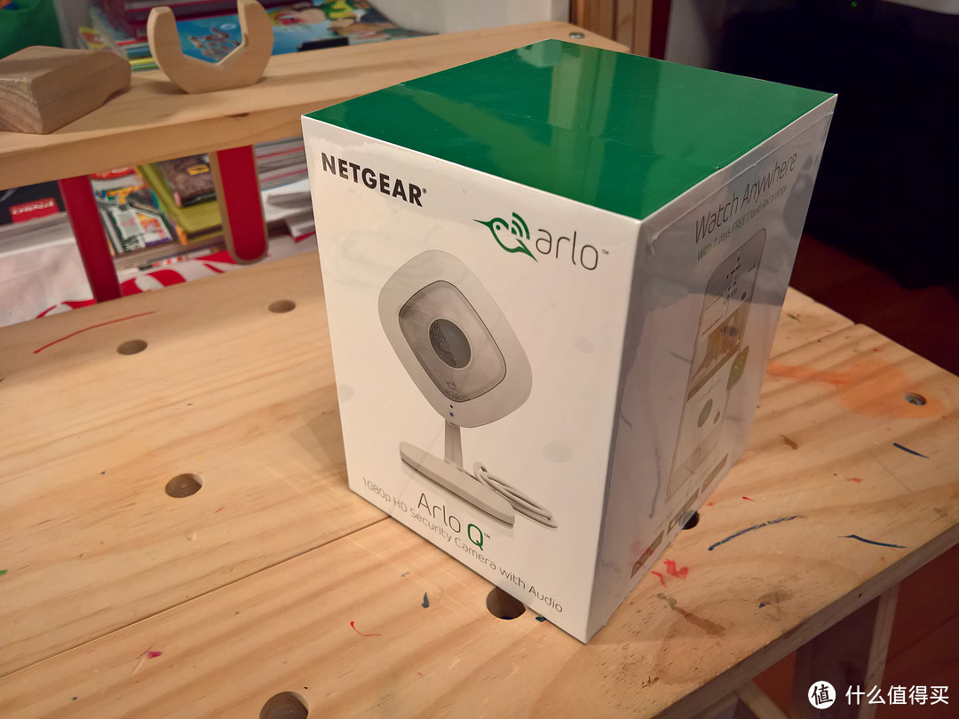 NETGEAR 美国网件 Arlo Q 爱洛Q 摄像头 开箱