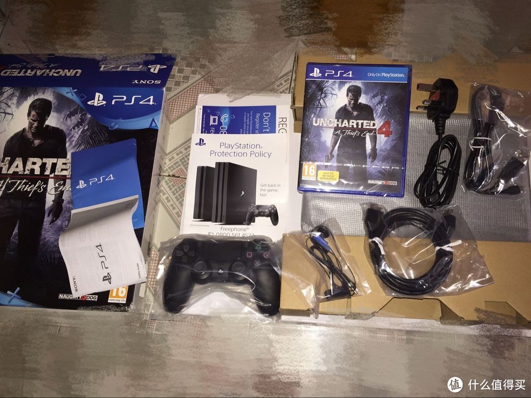 次时代主机狂欢 PS4slim 神秘海域4英亚捆绑版开箱