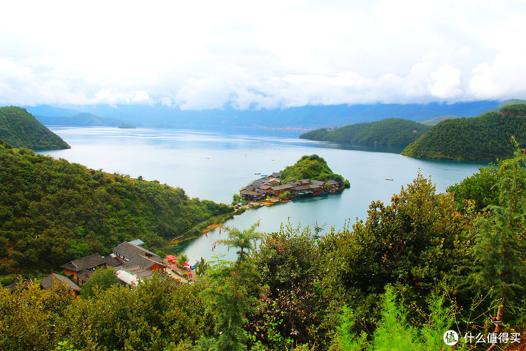 另一个方向的湖心岛