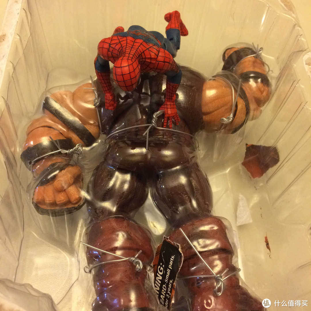 Marvel Select<漫威精选> Juggernaut 红坦克 可动人物模型开箱