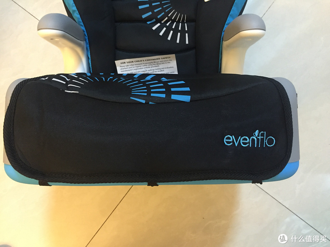 Evenflo Amp 高背助推器汽车座椅 开箱